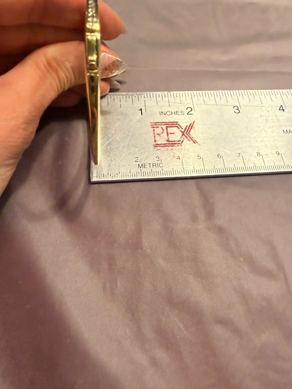 kate spade Sidekick Gold Crystal-Trim Hinged Bangle Bracelet - Picture 11 of 12